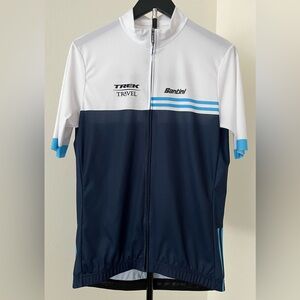 🚴‍♂️ Santini x Trek Travel Men’s Cycling Jersey–Pro-Quality, NWOT! (XL)